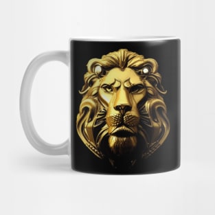 Gold Lion Mug